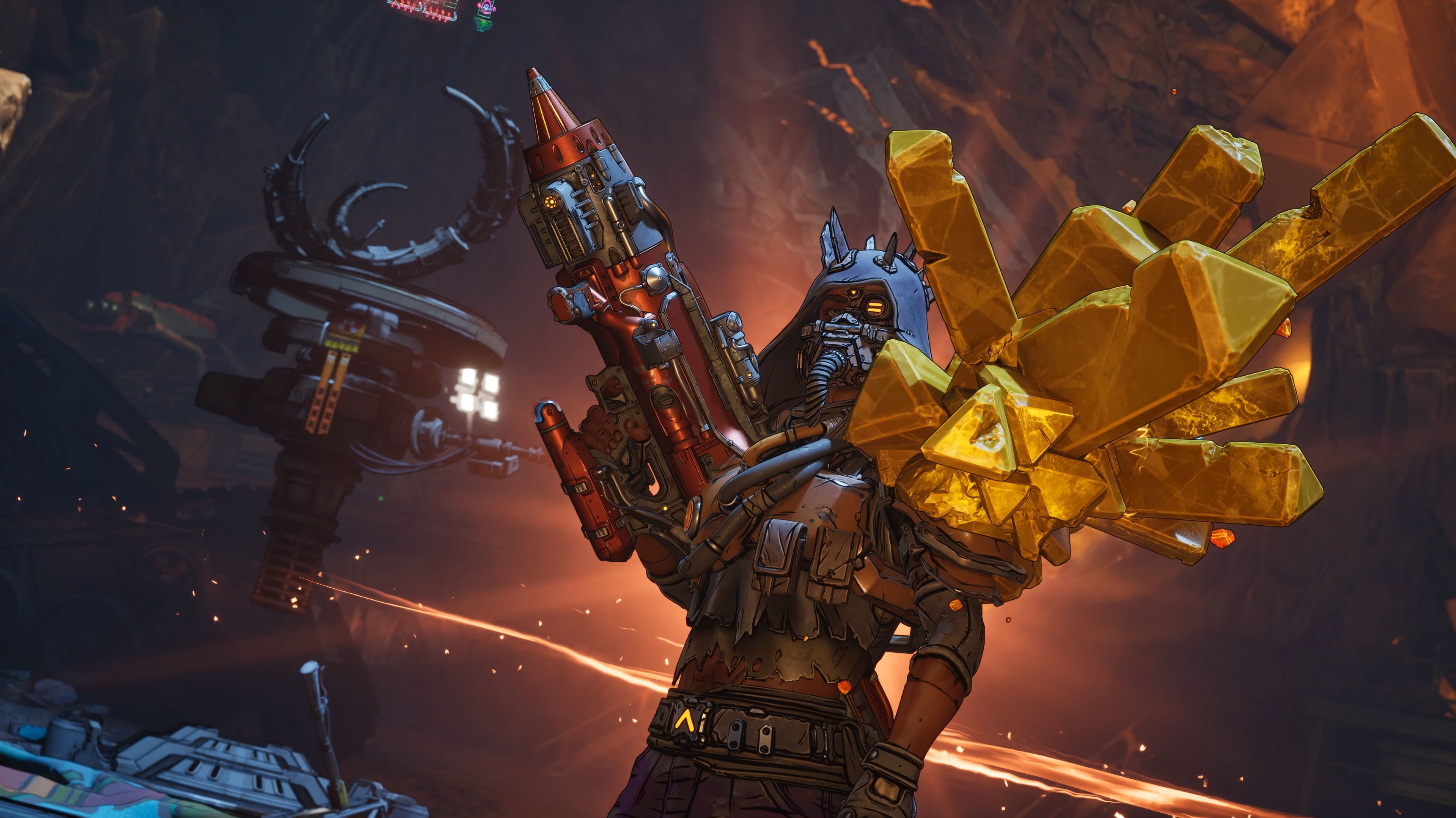Rainbow Vomit gear context image from official Borderlands 4 media