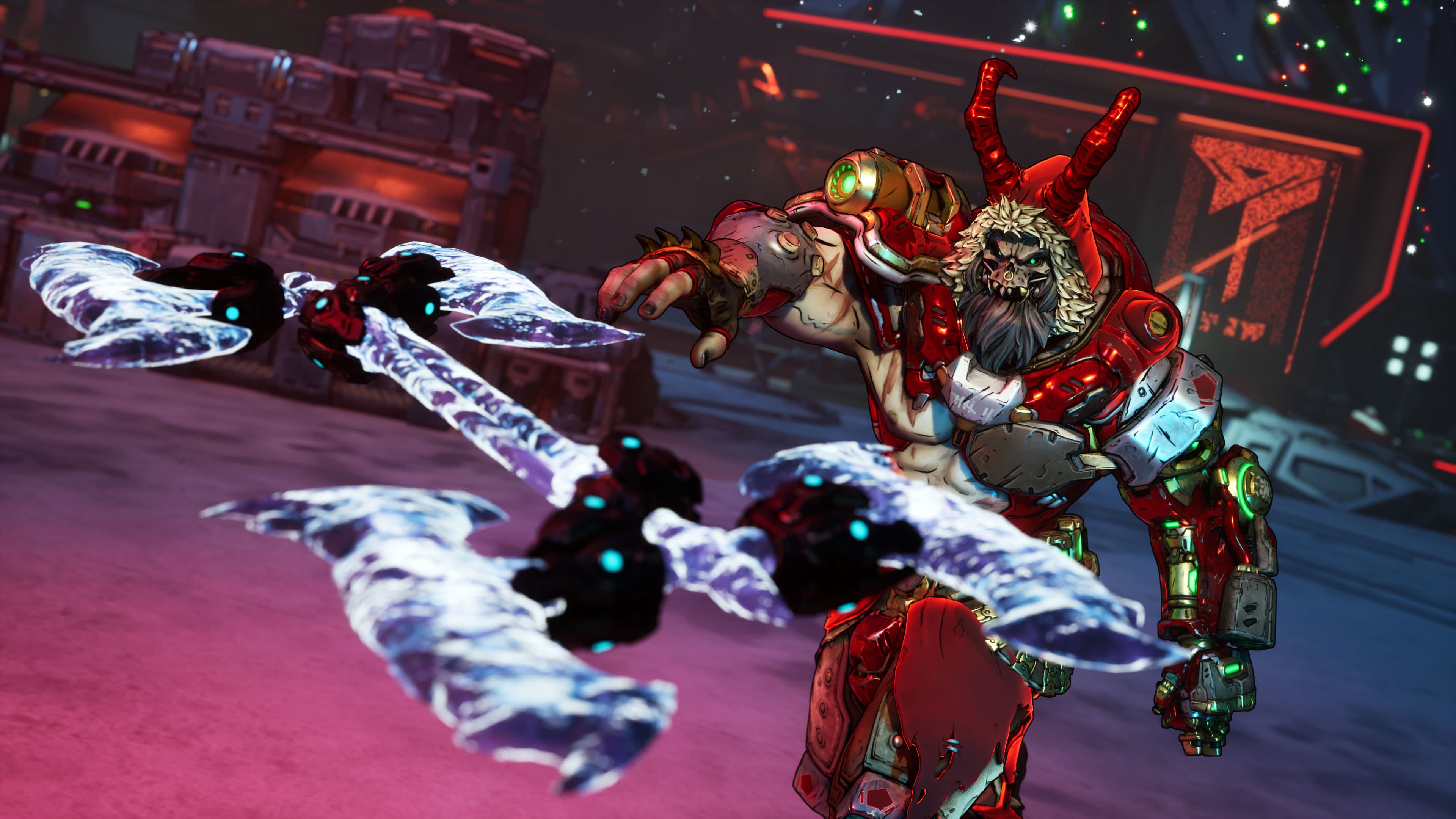 Borderlands 4 cosmetic gear still from official DLC media