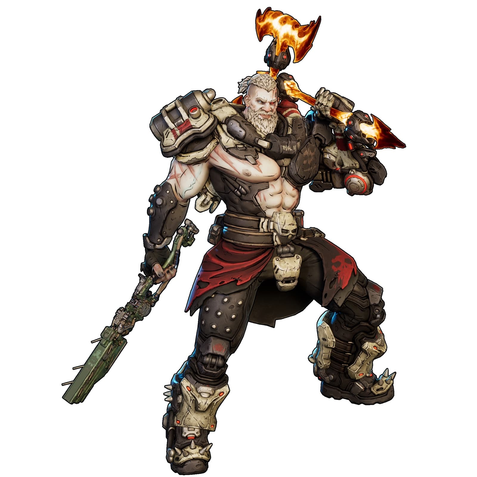 Amon character render from official Borderlands 4 media