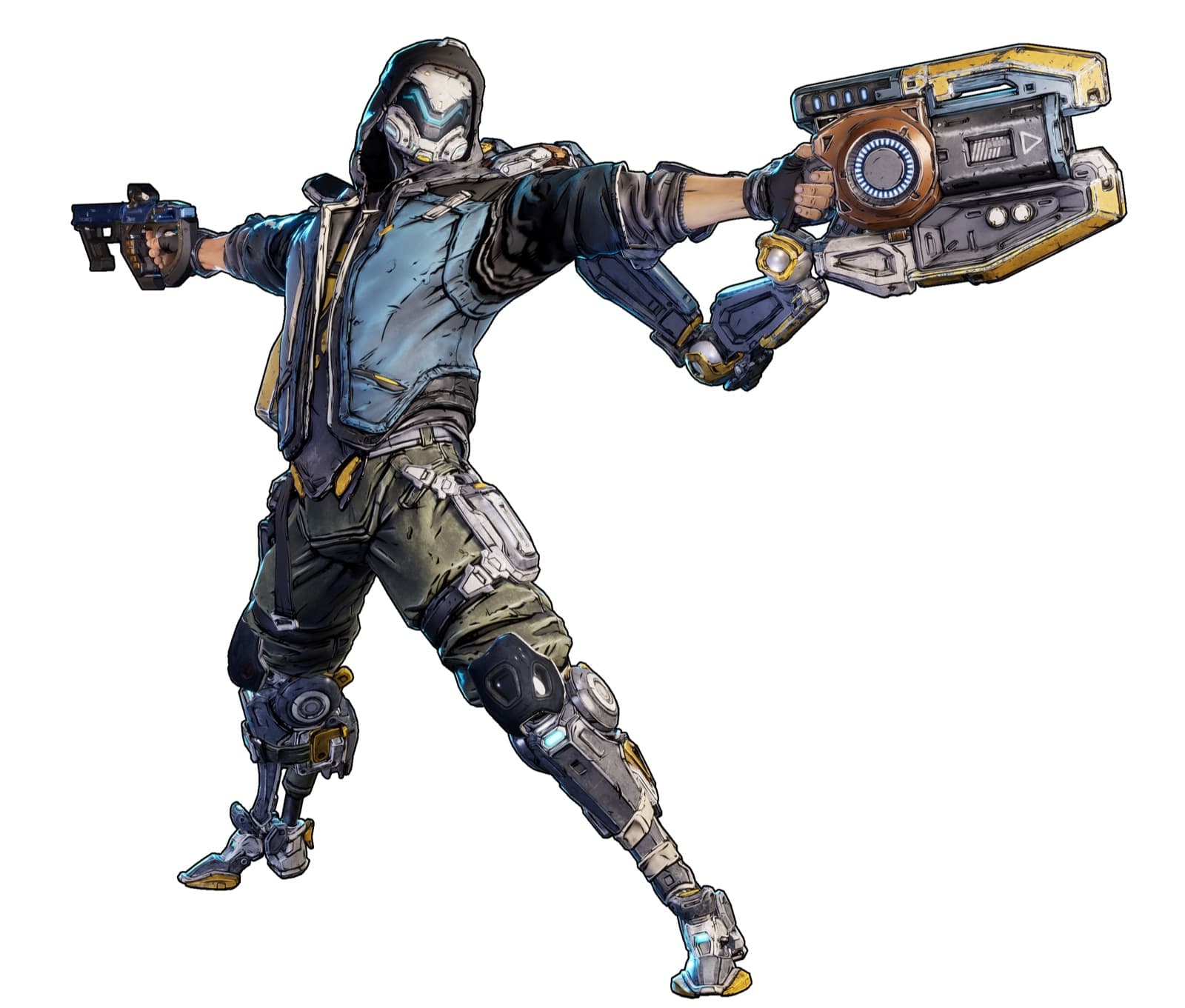 Rafa character render from official Borderlands 4 media